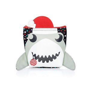 Thirty One Cool Zip Snacker in Holiday Shark